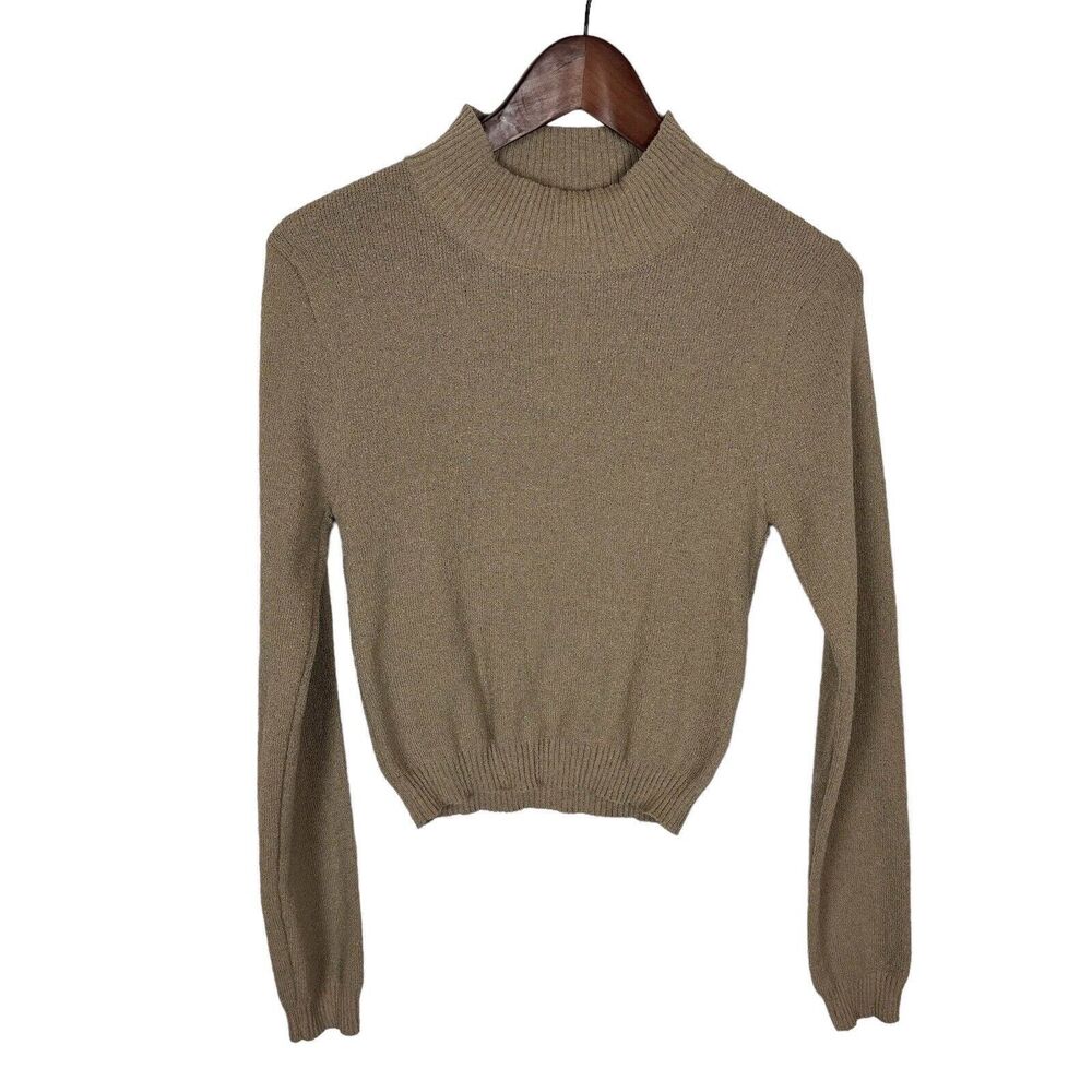 NWT Cotton On Taupe Tan Set Up Pullover Women's Medium